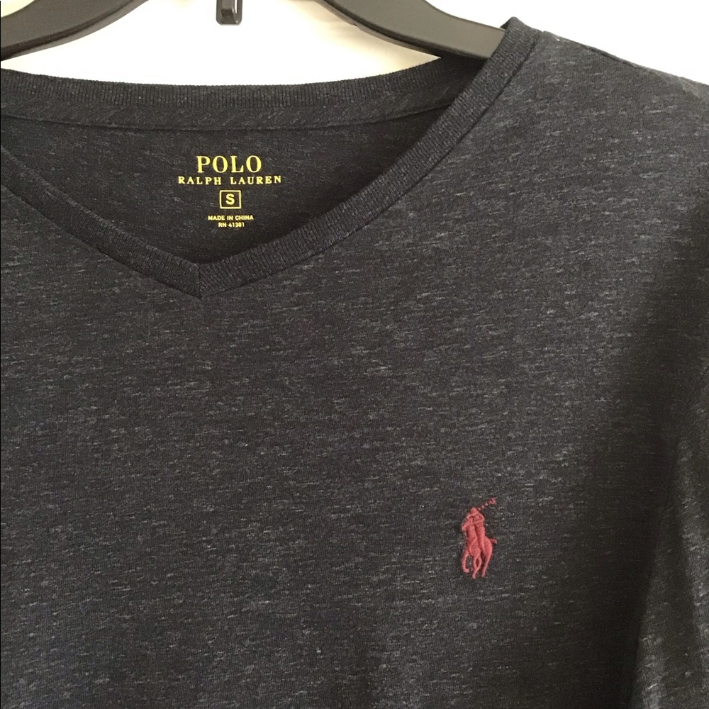 Long sleeve polo shirt